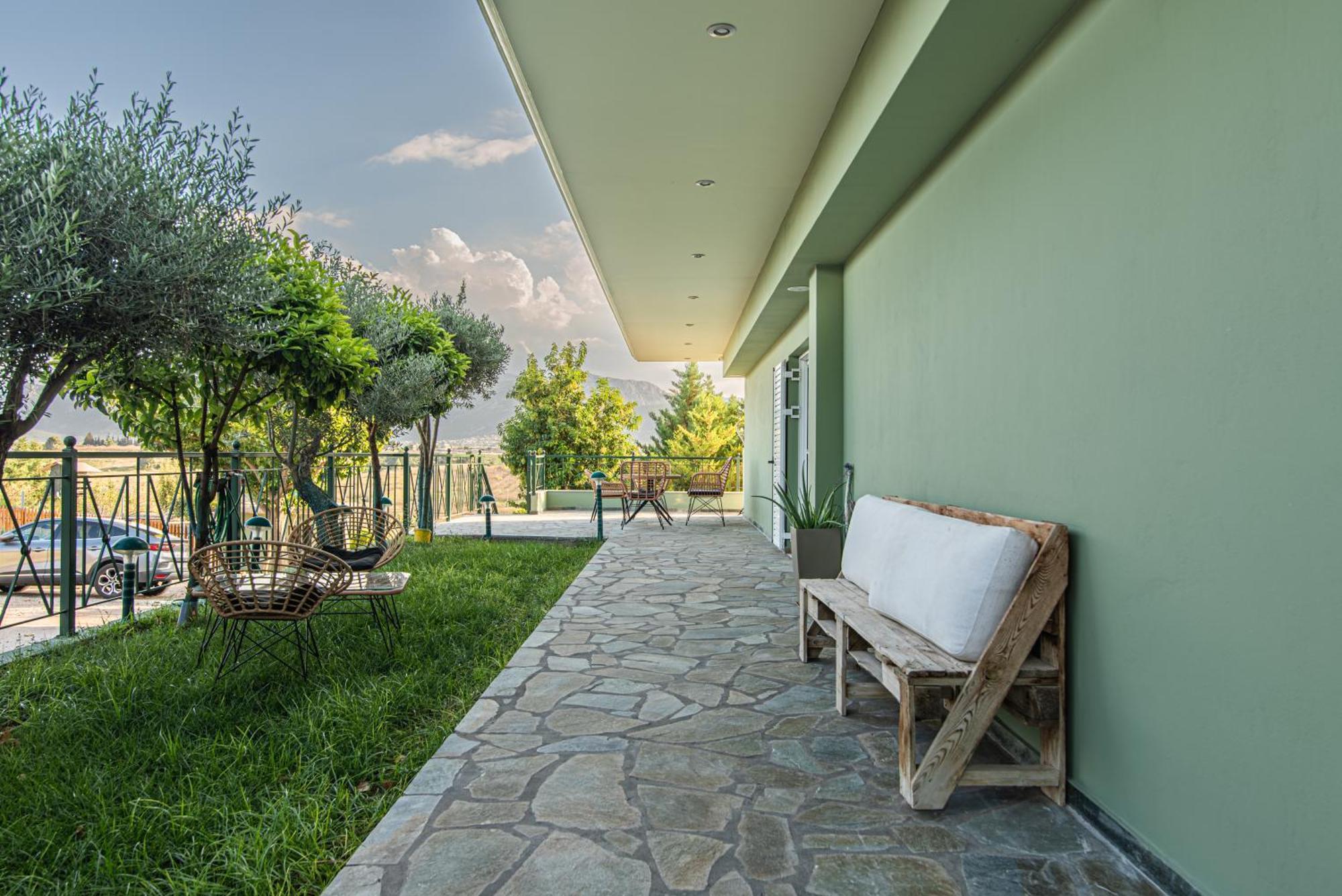 Mirtilo Apartment Oinofyta Экстерьер фото